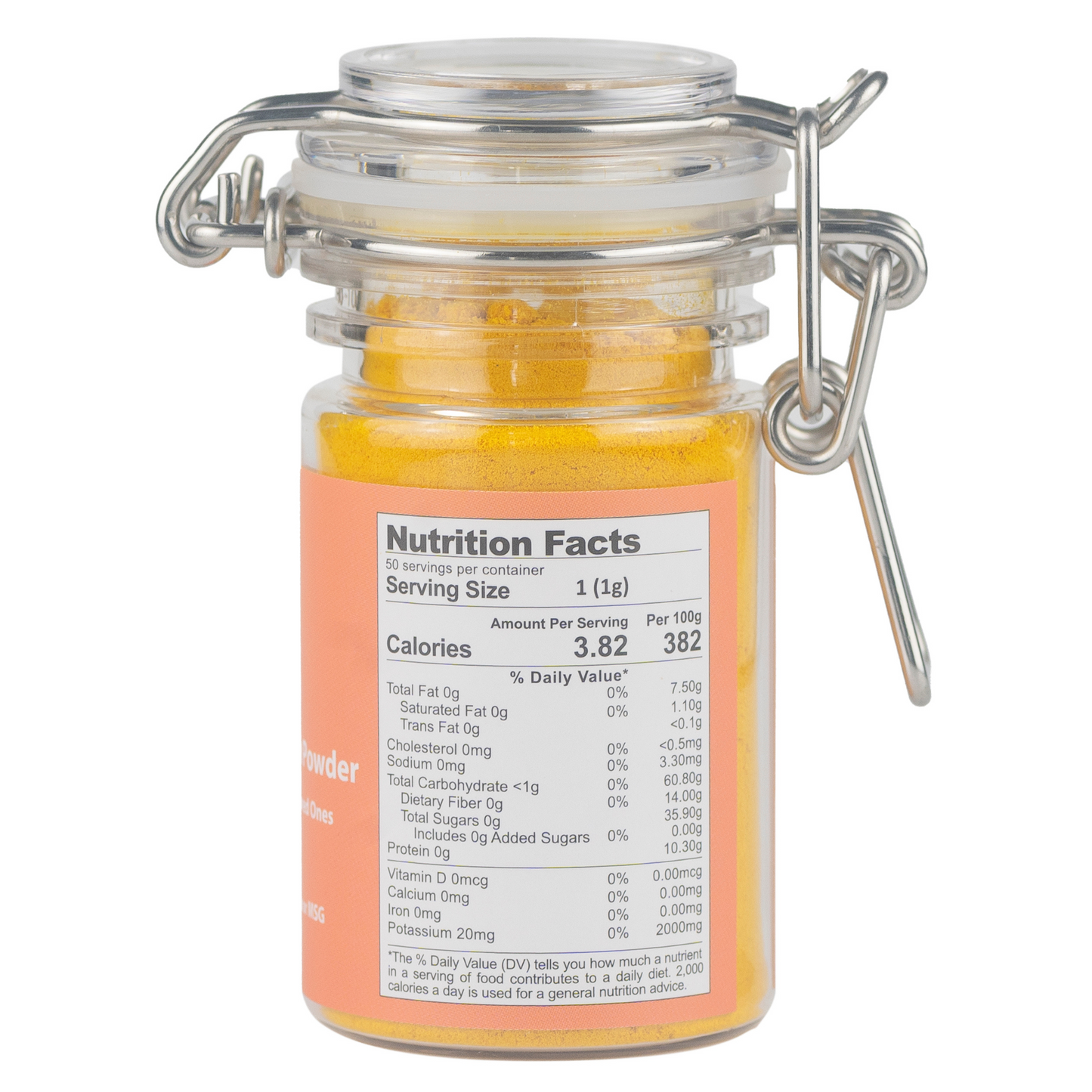 Pumpkin Powder 50g Bottle - Lilo Premium Series - Lilo Premium Ikan Bilis Powder