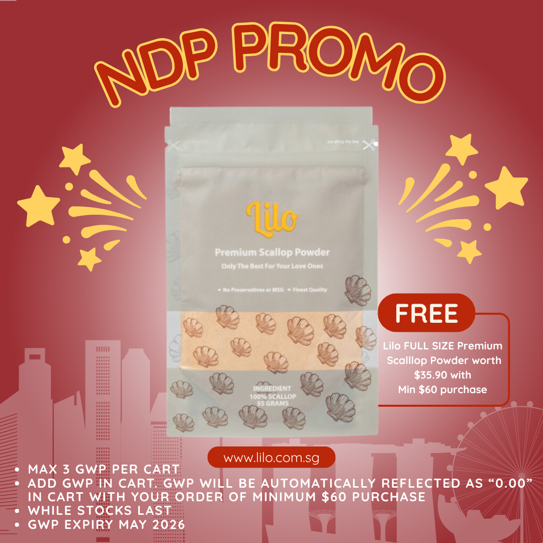 GWP - Lilo Premium Scallop Powder Full Size Resealable Pack