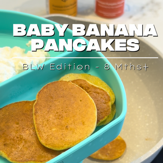 Baby Banana Pancakes