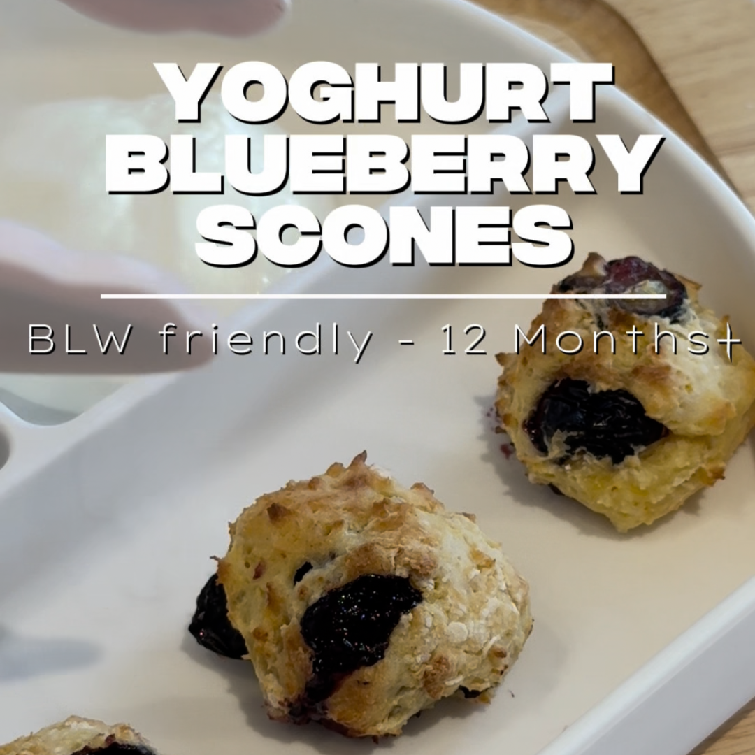 15 Mins Yoghurt Blueberry Scones