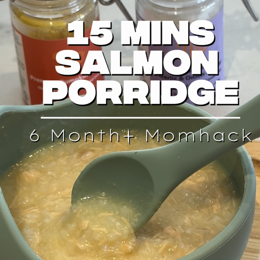 15 Mins Salmon Porridge