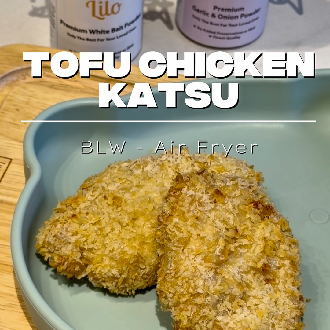 Tofu Chicken Katsu (BLW - Air Fryer)