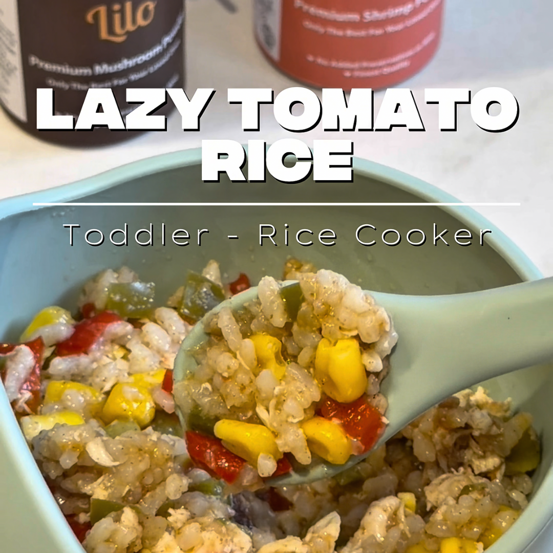 Lazy Tomato Rice – Lilo Premium Ikan Bilis Powder