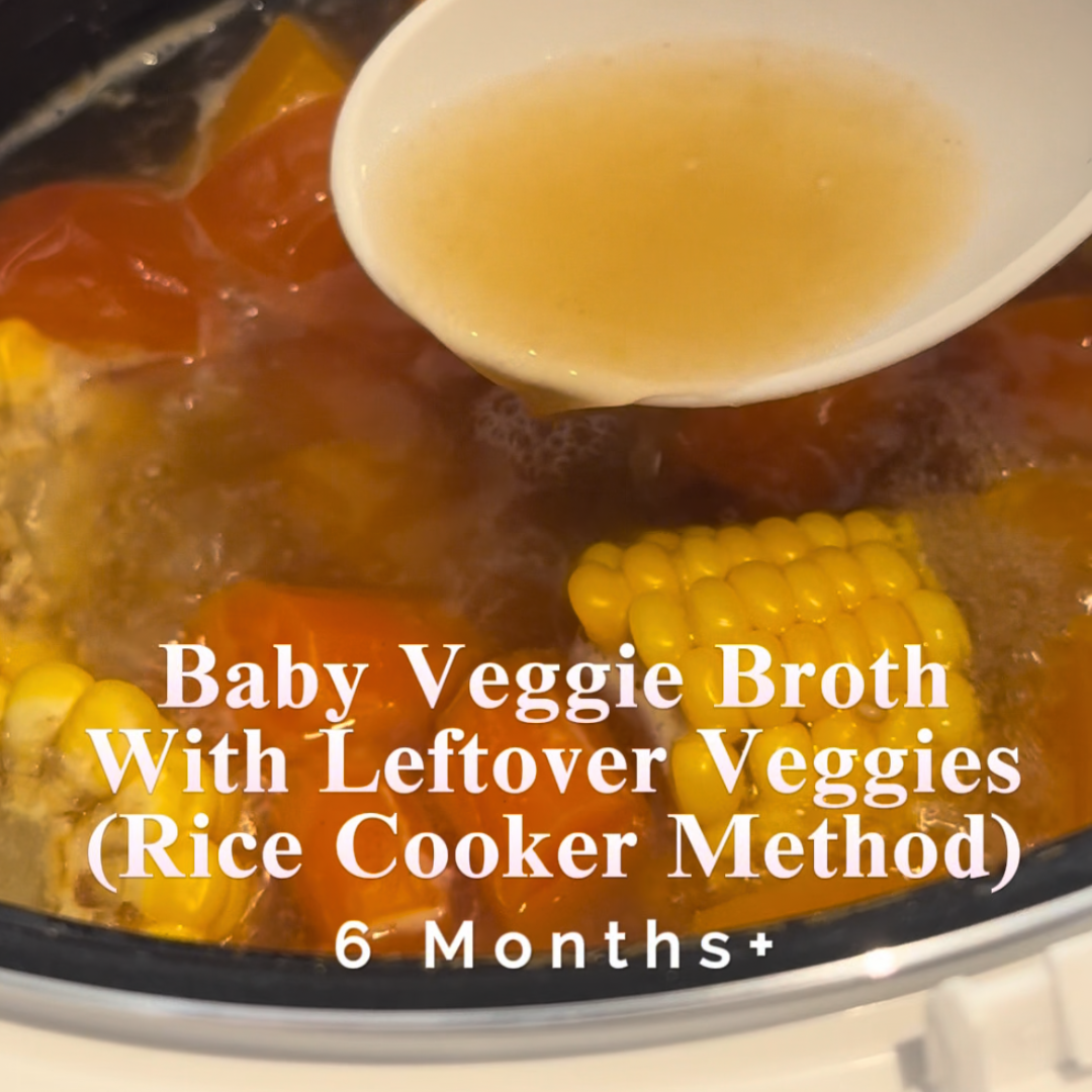 Baby Veggie Broth (Rice Cooker Method)