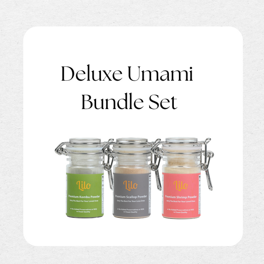 Sale Bundle - Deluxe Umami Set - Lilo Premium Ikan Bilis Powder